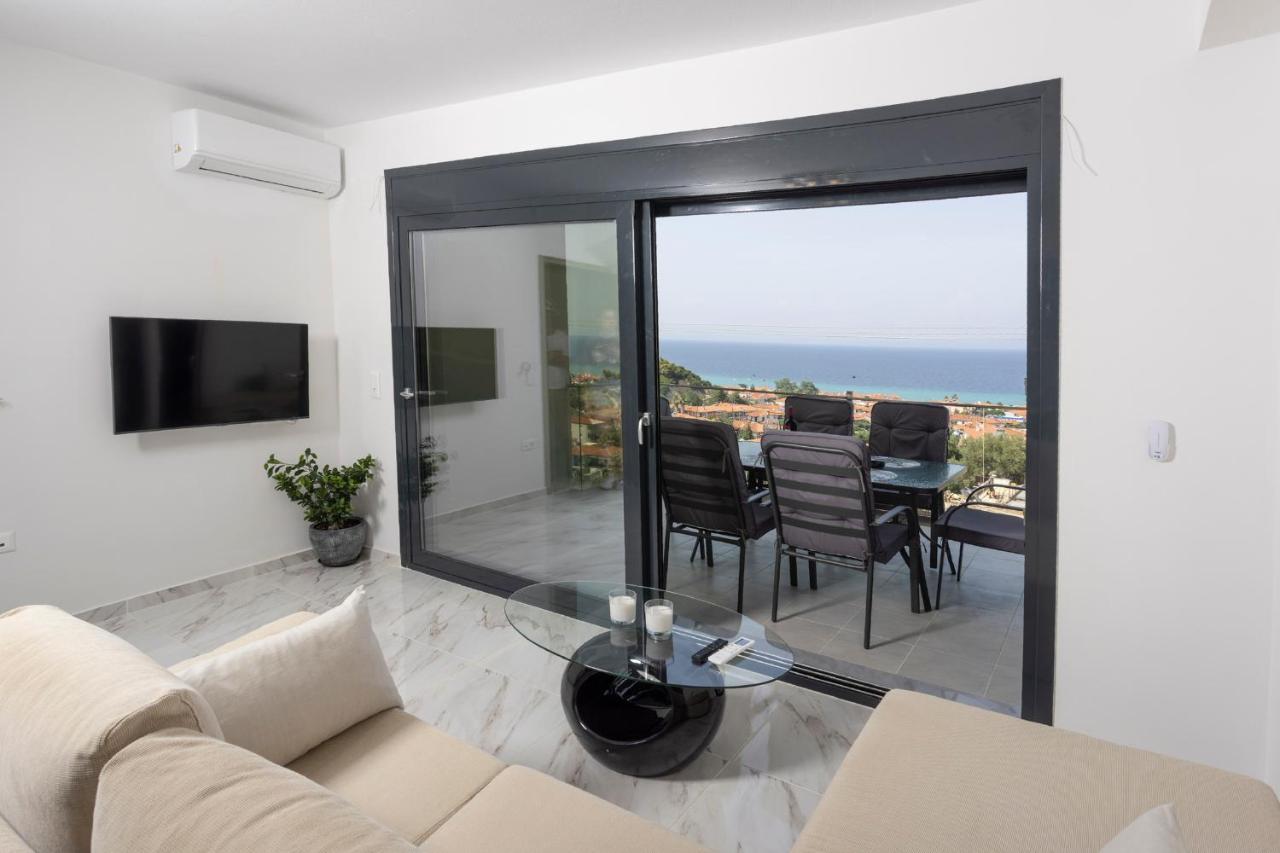 Ferienwohnung The Sea View Polychrono Exterior foto