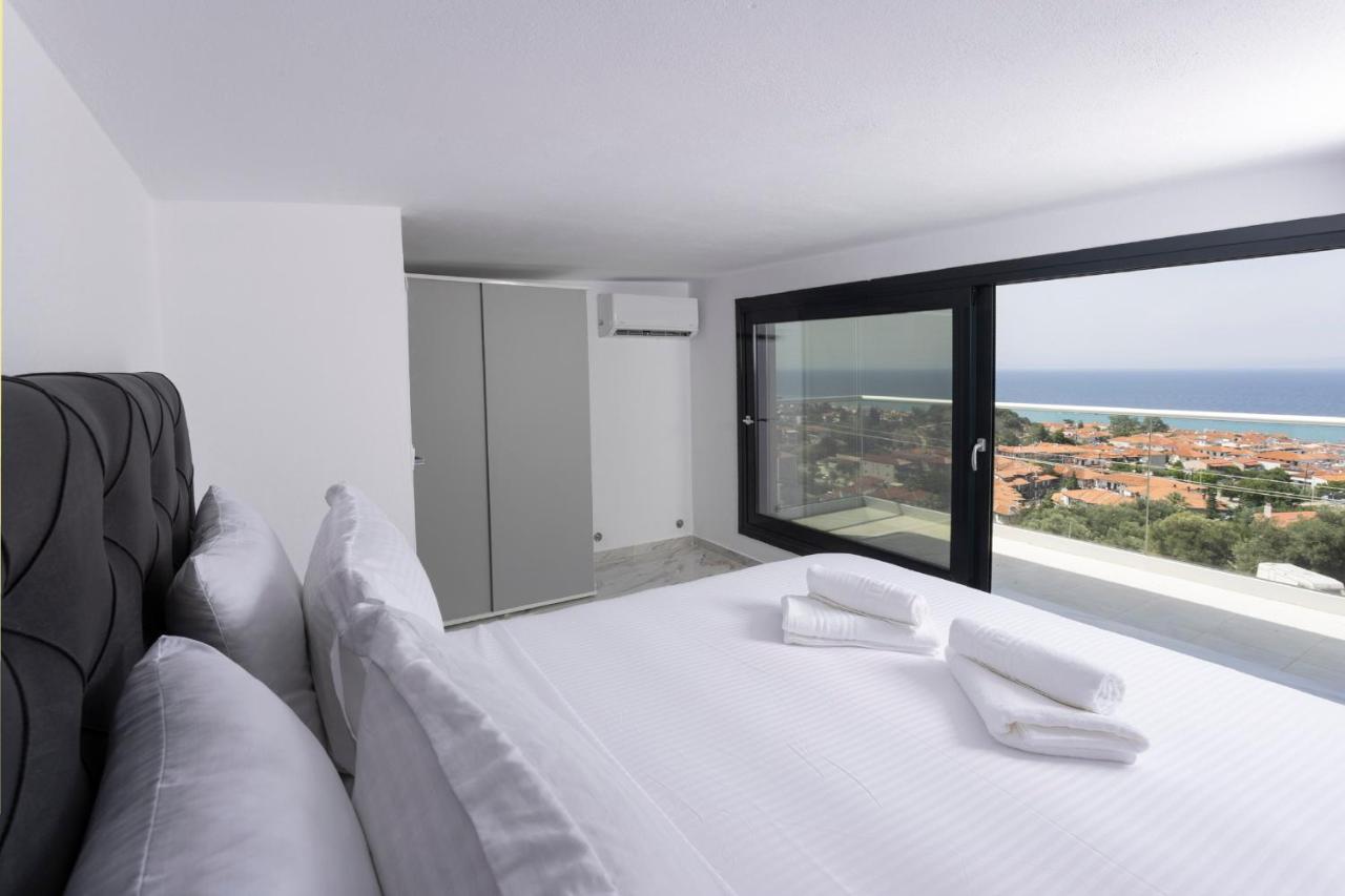 Ferienwohnung The Sea View Polychrono Exterior foto